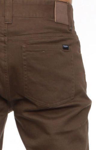 Grain 5 Pocket Pants - Brown
