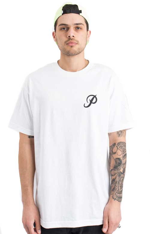 Classic P T-Shirt - White/Black