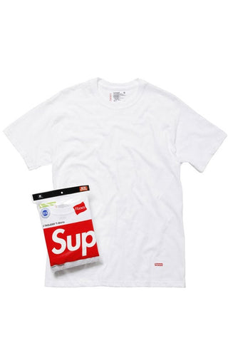 Hanes Tagless Tee 3 Pack - White