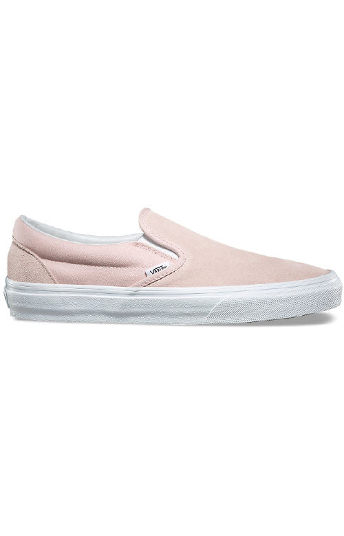 Vans suede slip sale on sepia rose