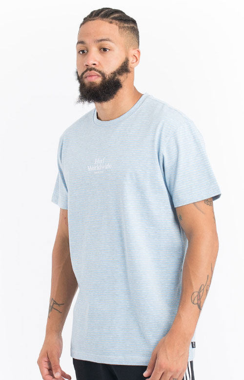 Royale Stripe T-Shirt - Blue/Grey
