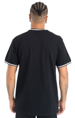 Country Club Pique T-Shirt - Black