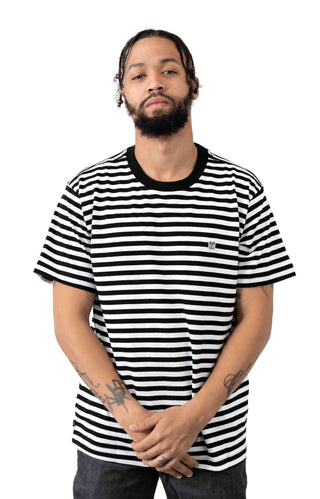 89 Icon Stripe Box T-Shirt III - Black Multi