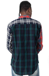 Stussy Multi-Colored Plaid Button-Up Shirt