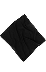 (4148) Solid Color Bandana - Black