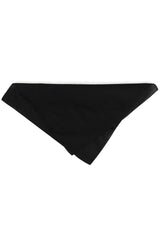 (4148) Solid Color Bandana - Black