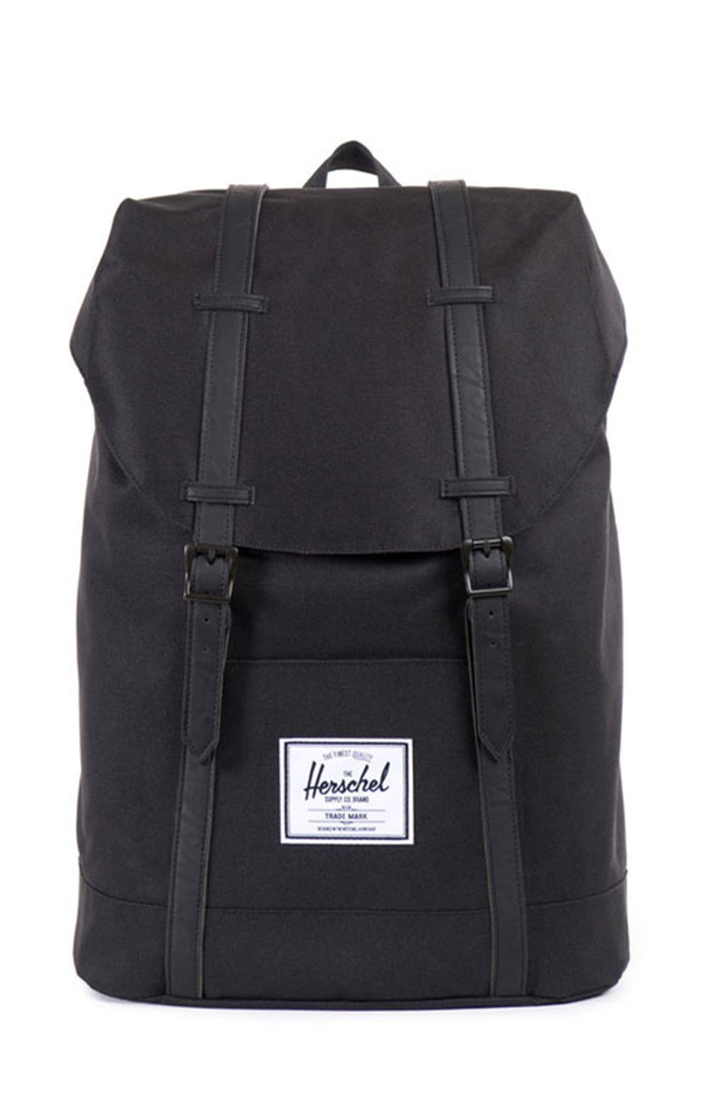 Retreat Backpack - Black/Black PU