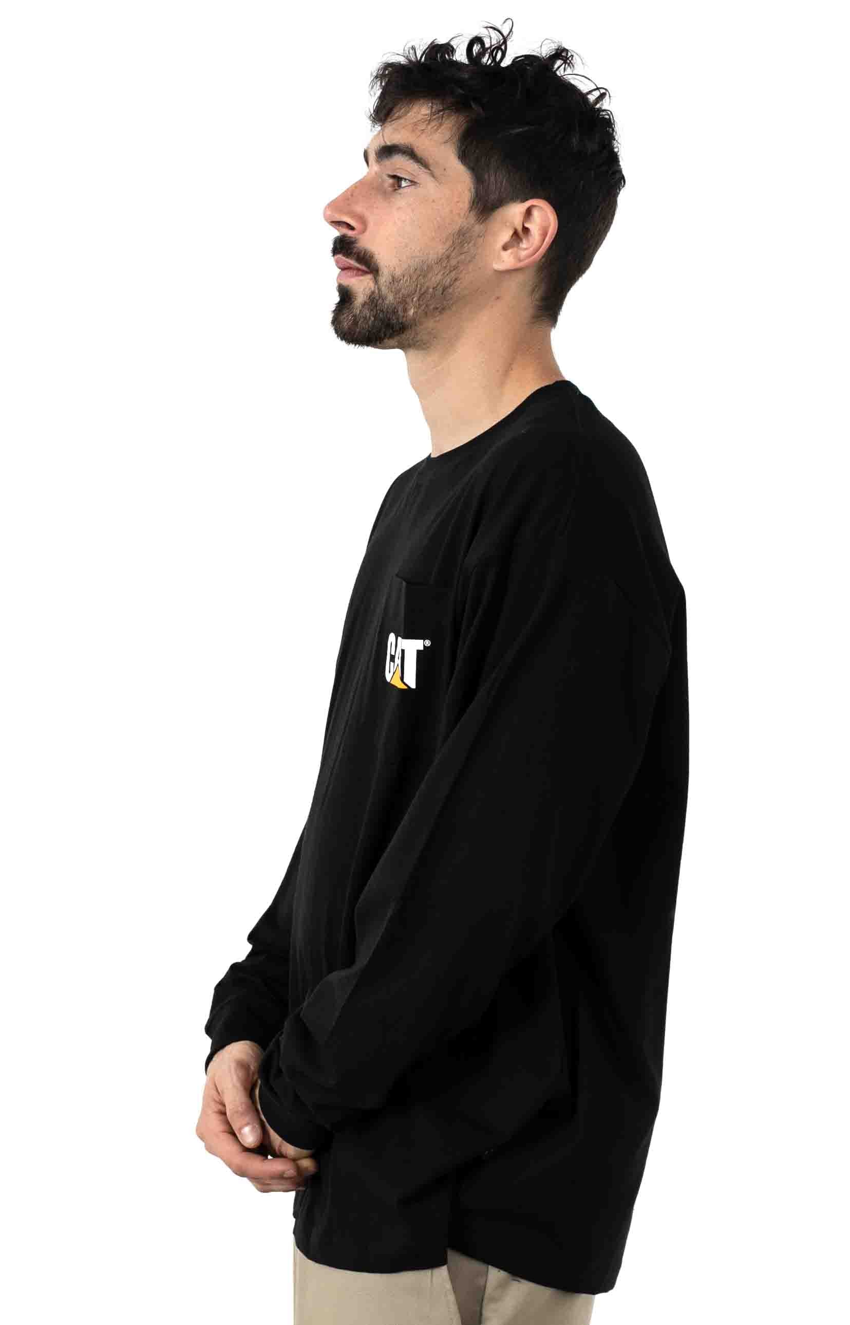 Trademark Pocket L/S Shirt - Black