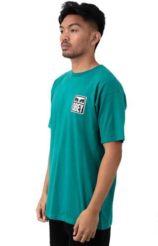 Obey Eyes Icon 2  T-Shirt - Teal