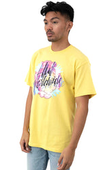 Eternal Love Graphic Tee - Sunshine Yellow