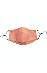 Kids Anti Bacterial Knit Face Mask - Orange