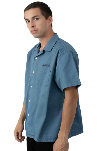 OG Open Collar Button-Up Shirt