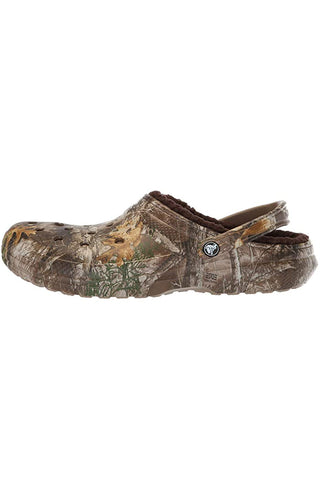 Classic Lined Realtree Edge Clogs - Chocolate/Chocolate