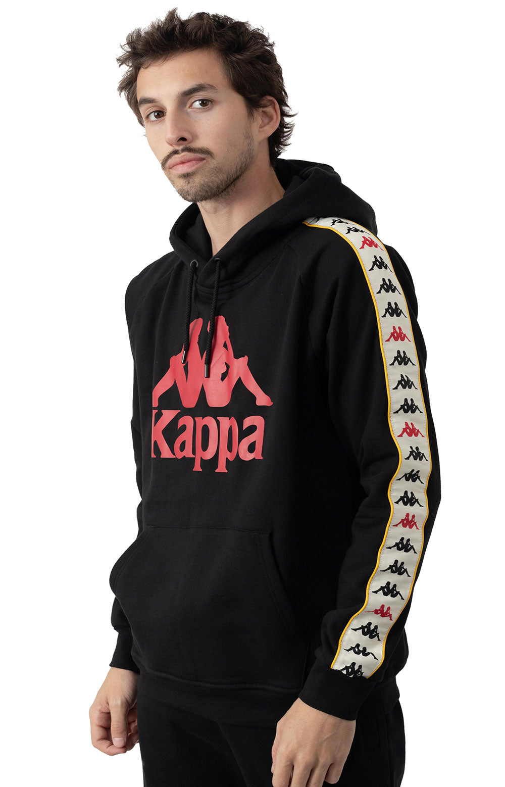 Kappa hurtado clearance hoodie black