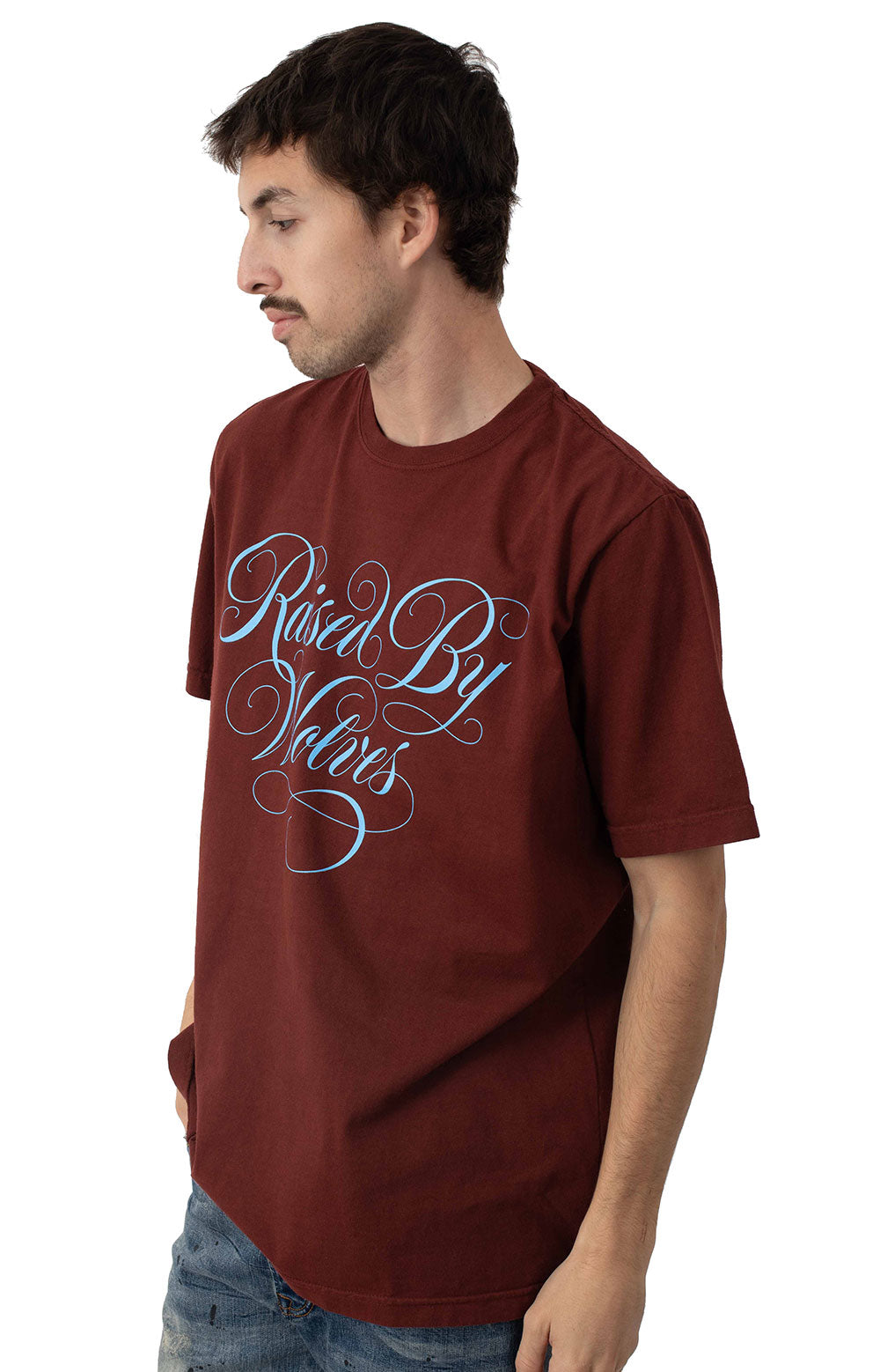 Spencerian T-Shirt - Oxblood