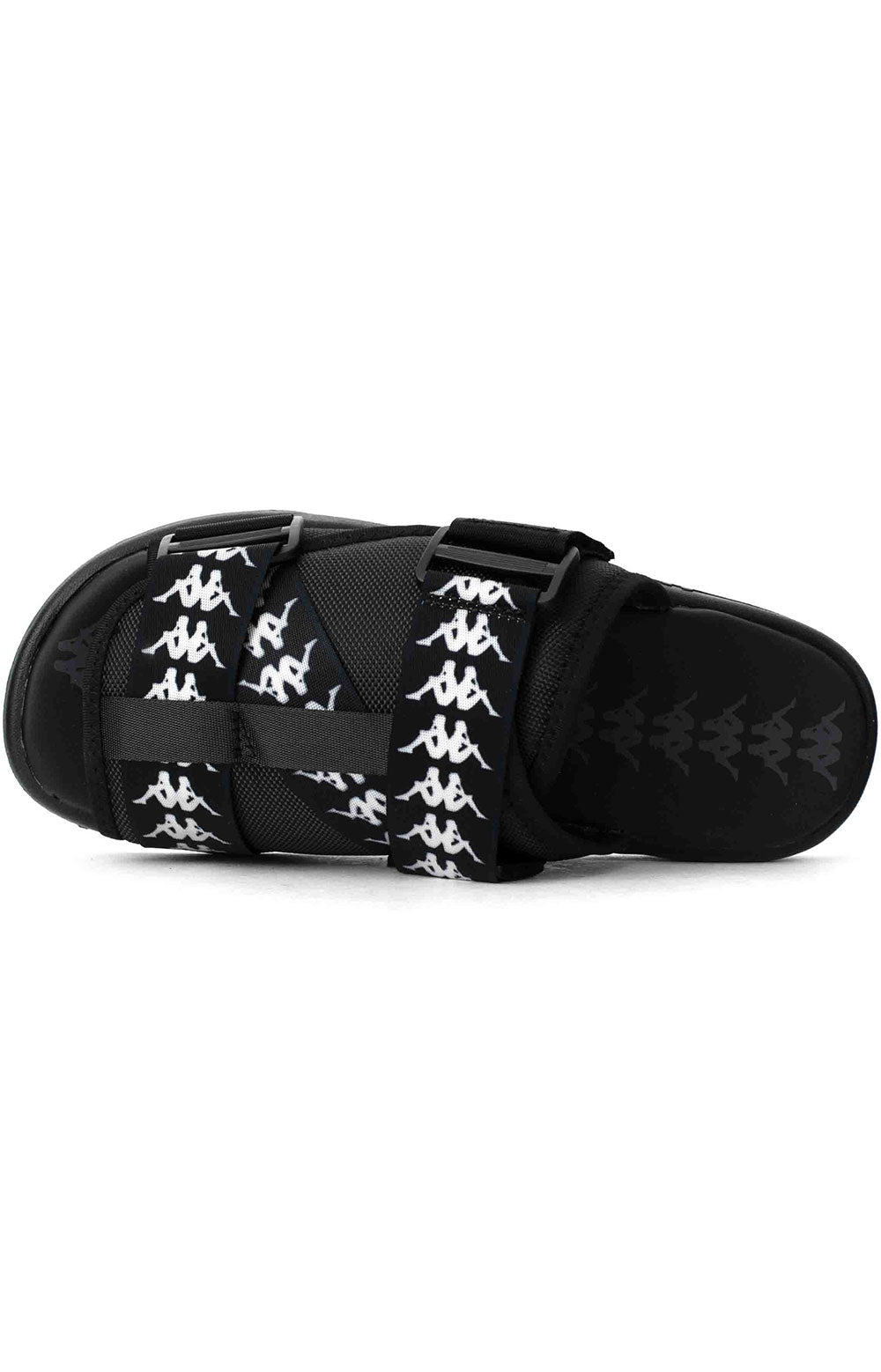 (304KUQ0) 222 Banda Mitel 1 Sandals - Black/White/Black