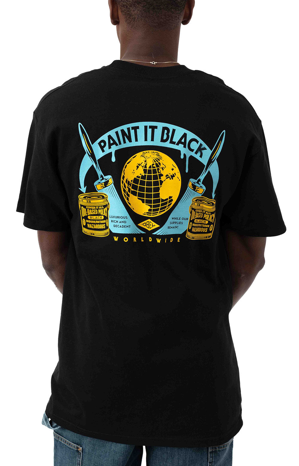 Obey Paint It Black T-Shirt - Black