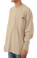 (WL450DS) Long Sleeve Heavyweight Crew Neck Shirt - Desert Sand