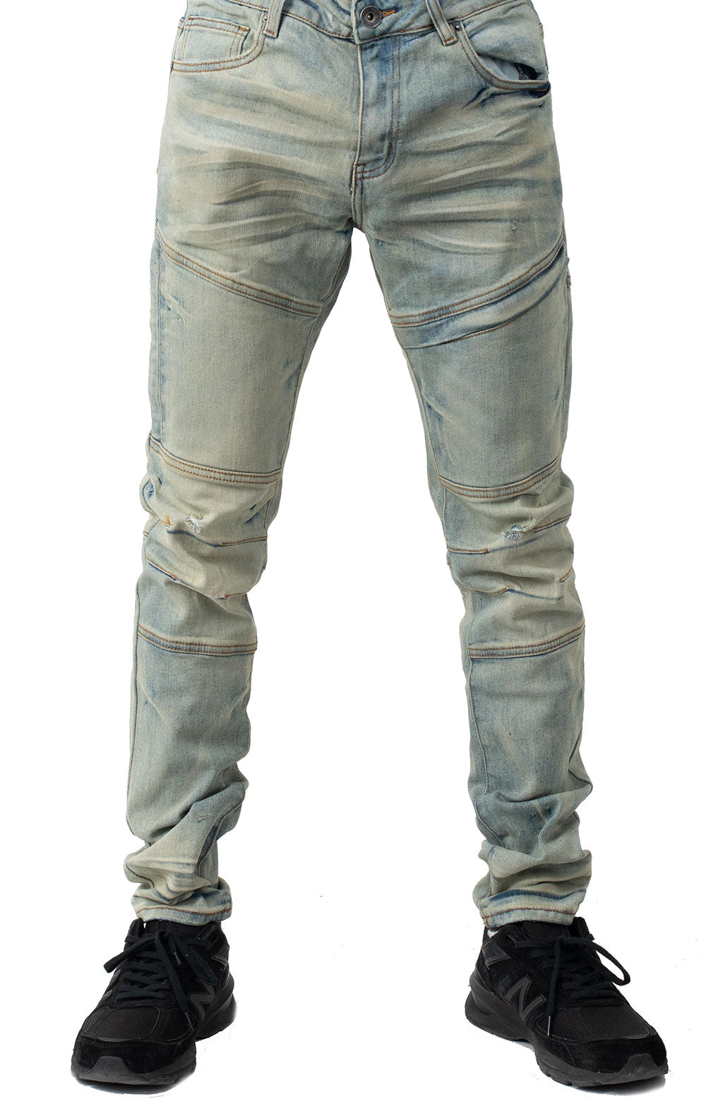 (CRYSPSP121-111) Kurt Denim Jeans - Venice Blue Green