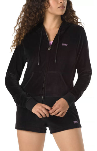 Together Forever Velour Zip-Up Hoodie
