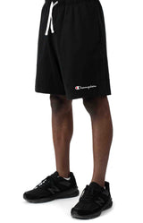 Script Logo Heavyweight Jersey Shorts - Black