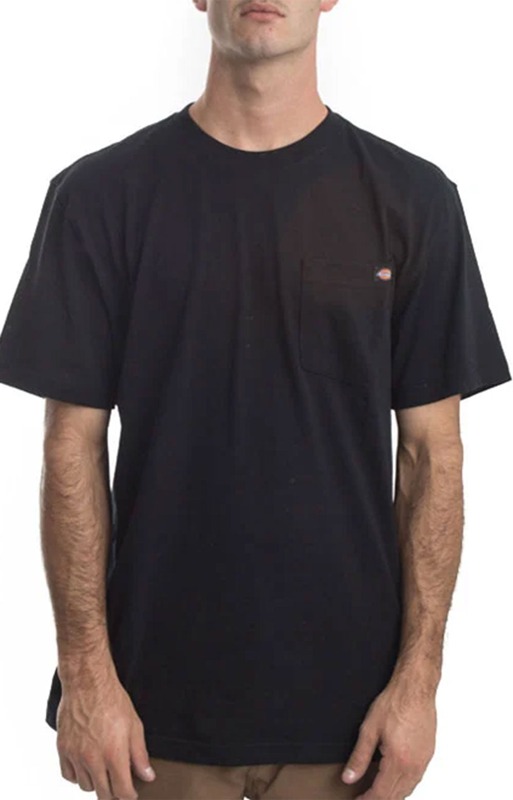 (WS450BK) Short Sleeve Heavyweight T-Shirt - Black