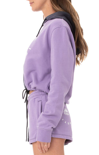 Authentic Kepulaun Pullover Hoodie - Black/Violet