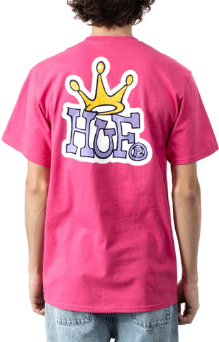 Huf Crown Logo T-Shirt - Sangria