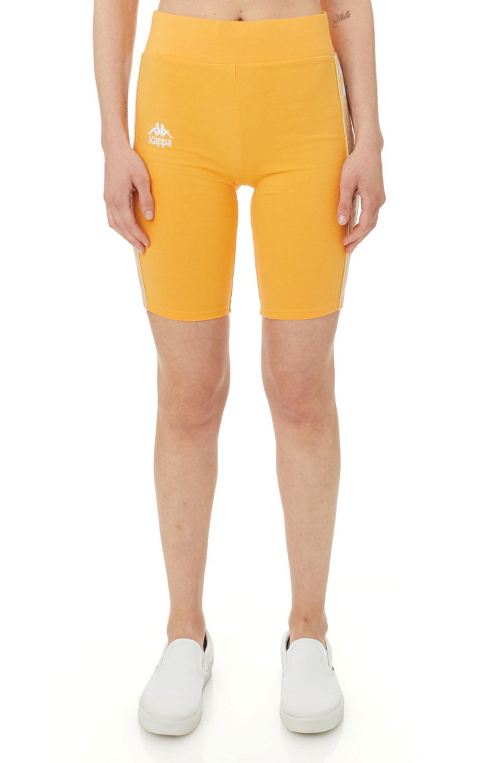 222 Banda Utuado Bike Shorts - Yellow