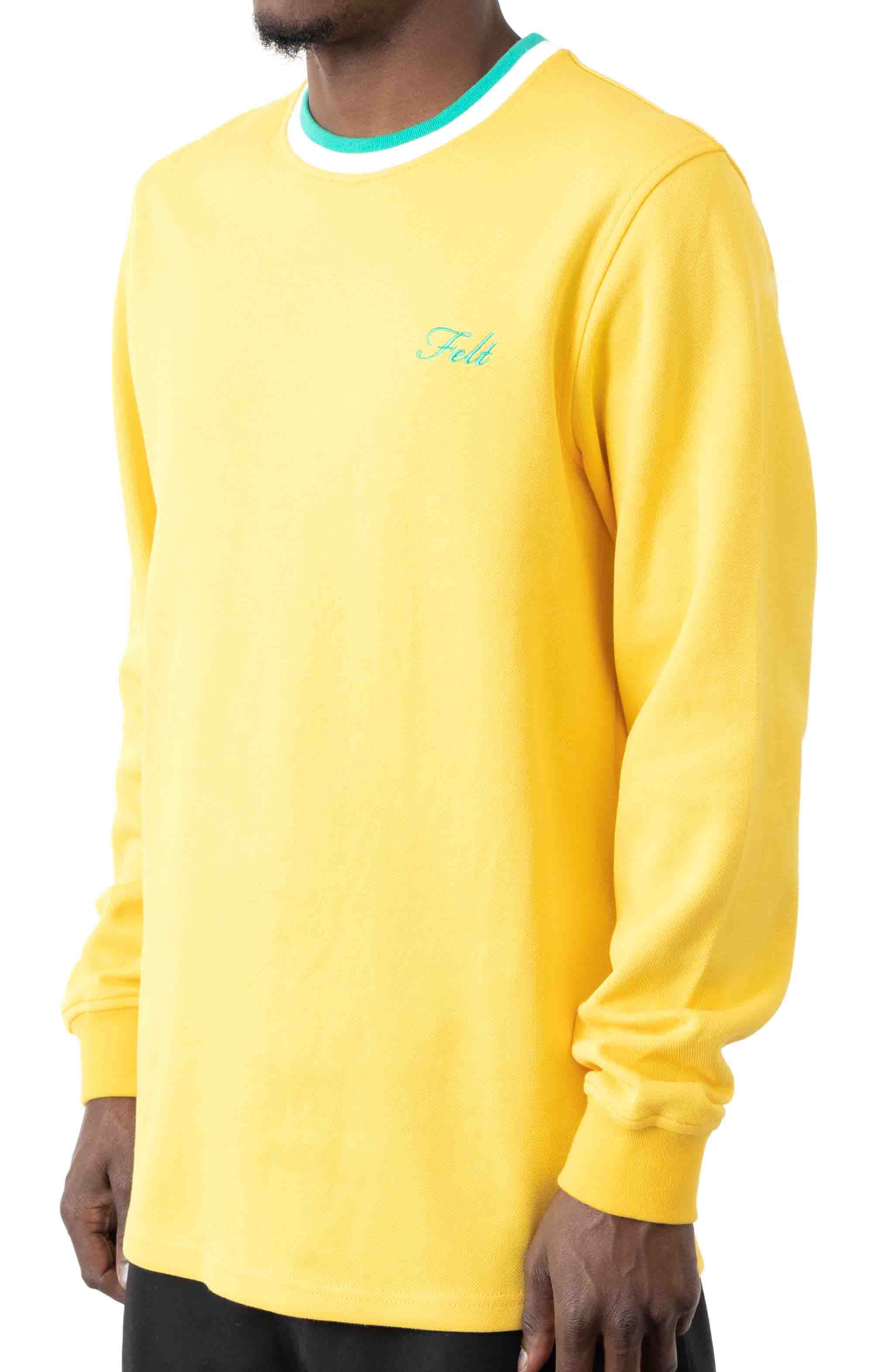 Pique L/S Shirt - Yellow