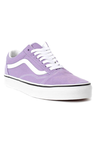 (8G19GD) Old Skool Shoes - Chalk Violet