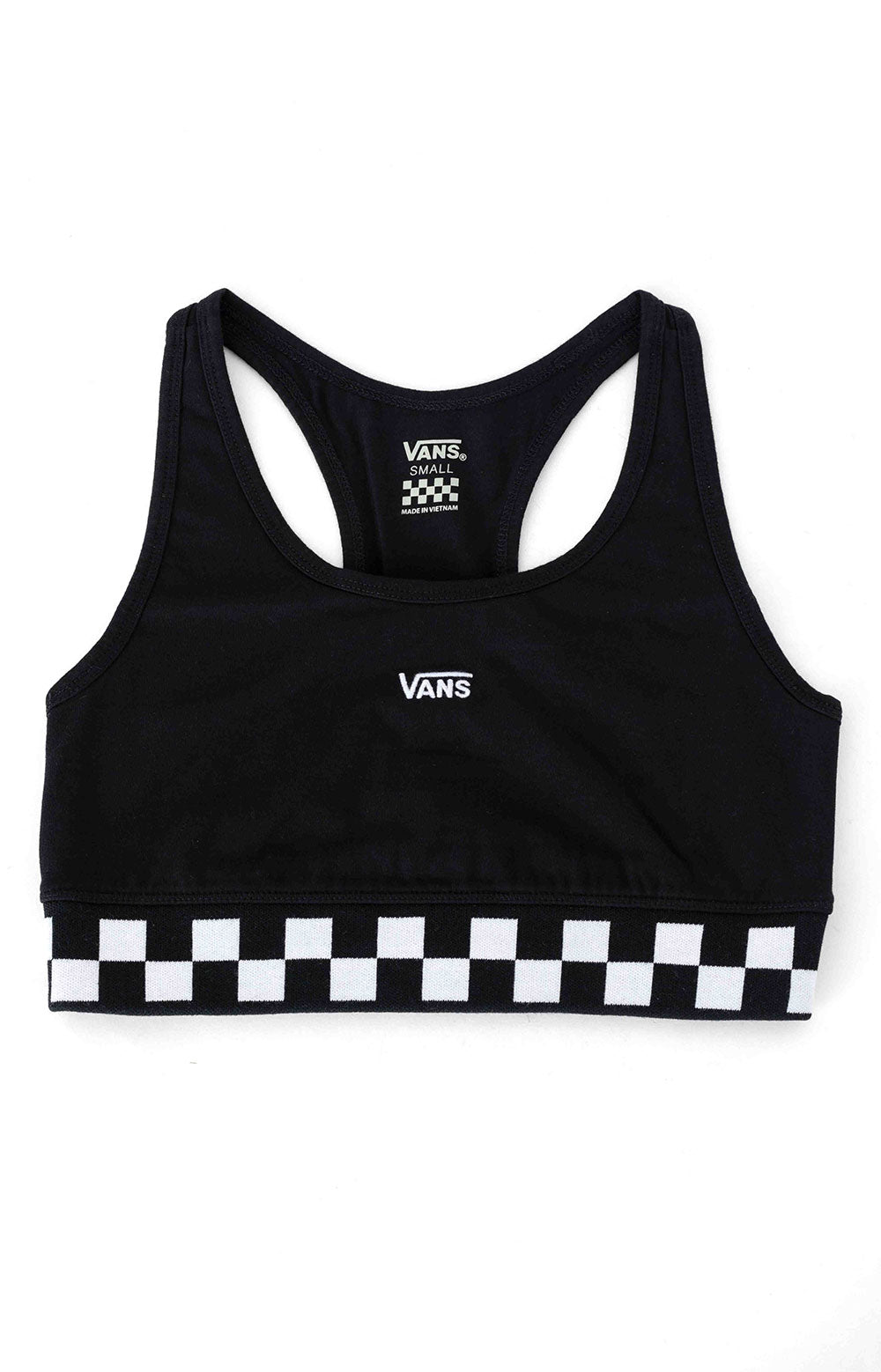 Vans Women's, Checkmate Bralette - Black – MLTD