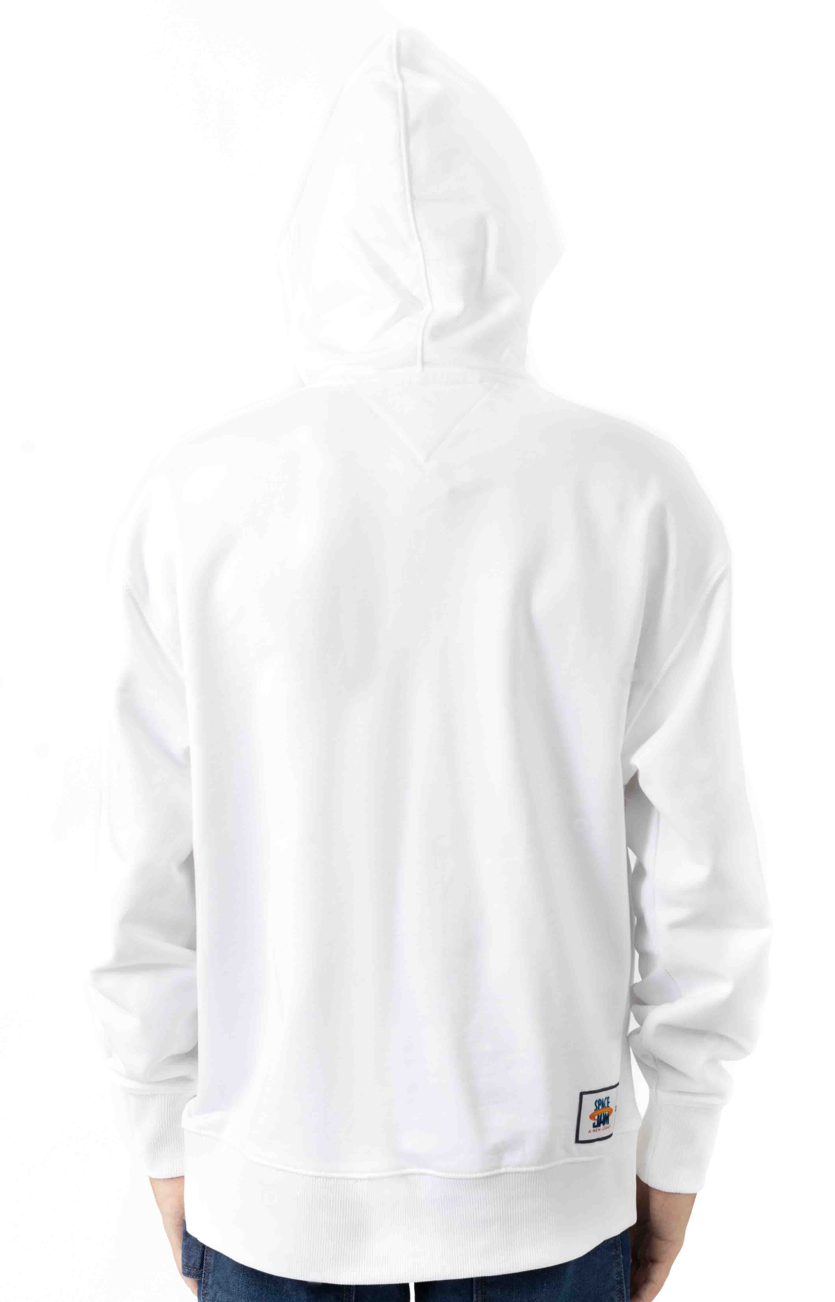 Looney Pullover Hoodie - Bright White
