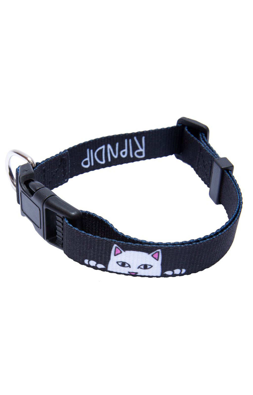 Peek A Nerm Web Belt Pet Collar