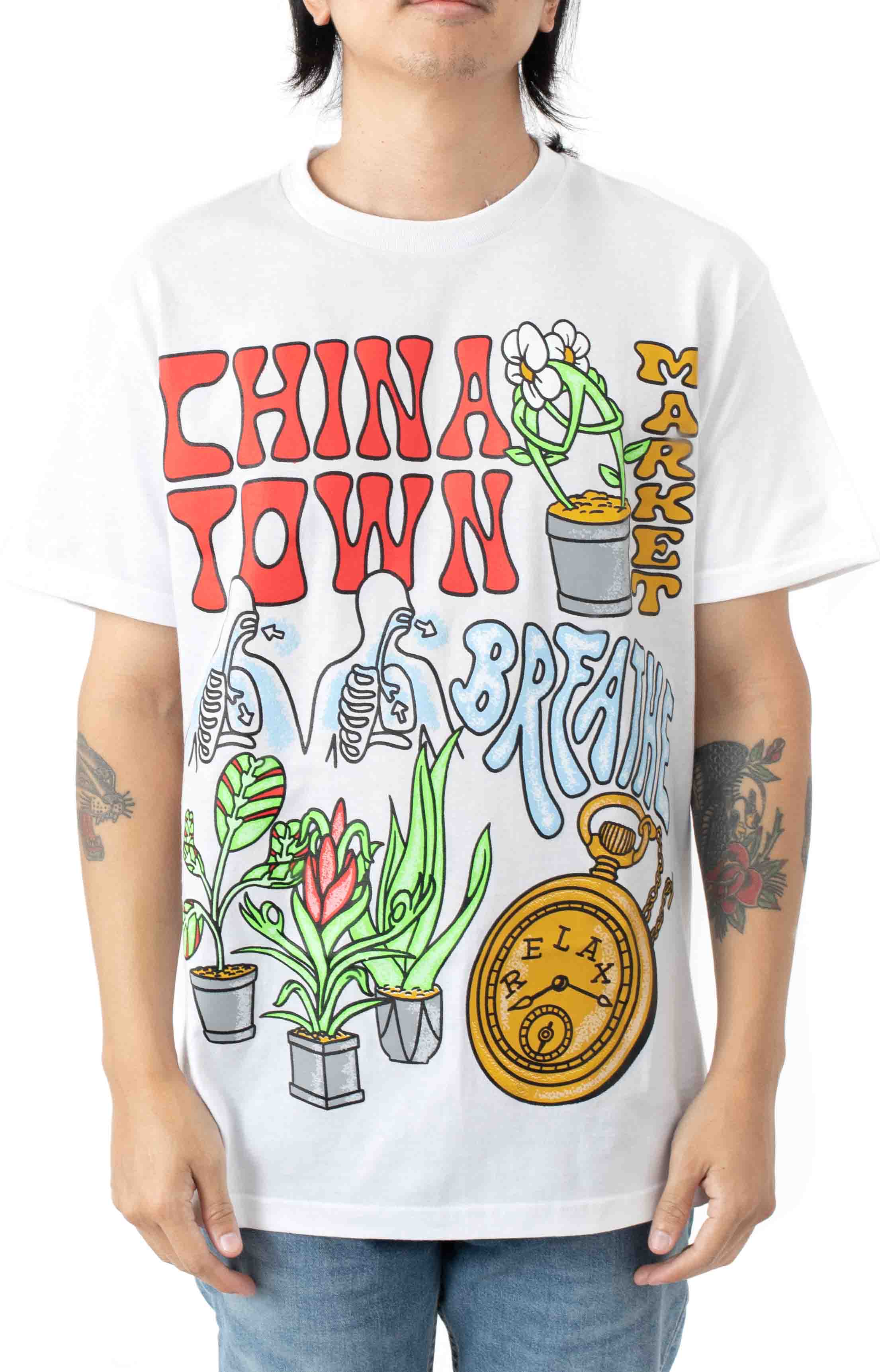 Chinatown Time Lord T-Shirt - White