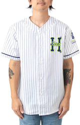 Pabst Twill Baseball Jersey - White