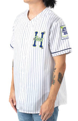 Pabst Twill Baseball Jersey - White