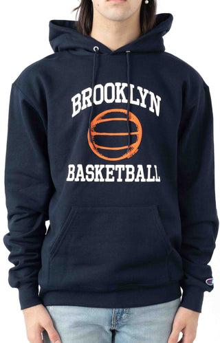 Brooklyn Basketball Champion Pullover Hoodie - Navy