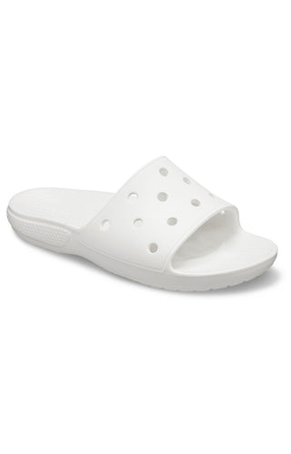 Classic Crocs Slides - White