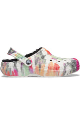 Classic Lined Tie-Dye Clogs - Black/Multi