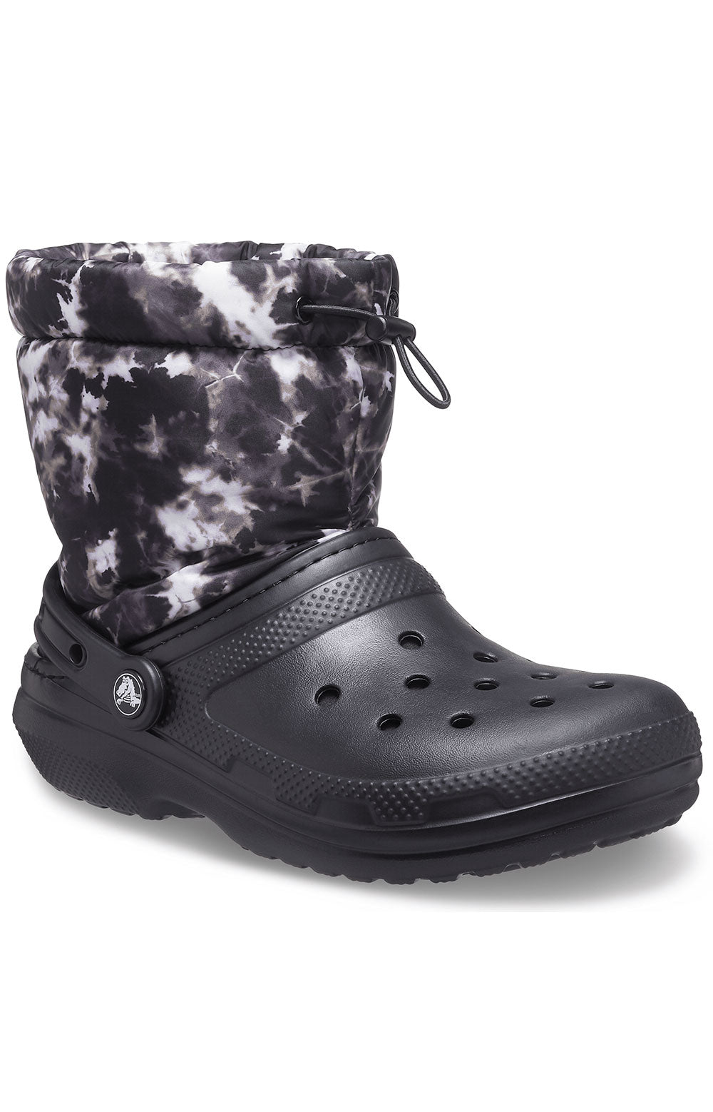 Classic Lined Neo Puff Tie-Dye Boots - Black