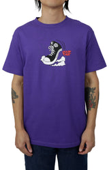 Felt Chucks Tee - Purple