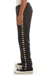 222 Banda Astoriazzin Trackpant - Black Smoke/Lt Yellow/Bright White