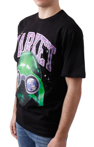 Alien Sightseeing T-Shirt - Black