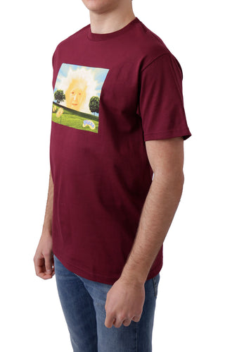 Hazzy T-Shirt - Burgundy