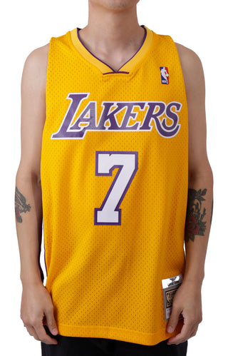 Mitchell & Ness, NBA Swingman Jersey - Lakers 2009 Lamar Odom L / Gold