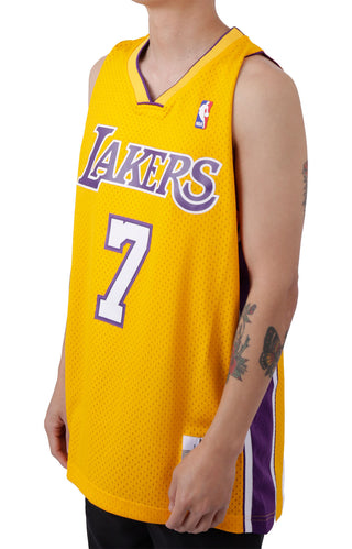 Mitchell & Ness, NBA Swingman Jersey - Lakers 2009 Lamar Odom L / Gold