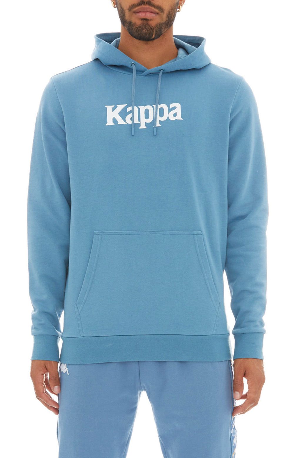 Kappa hoodie light blue online