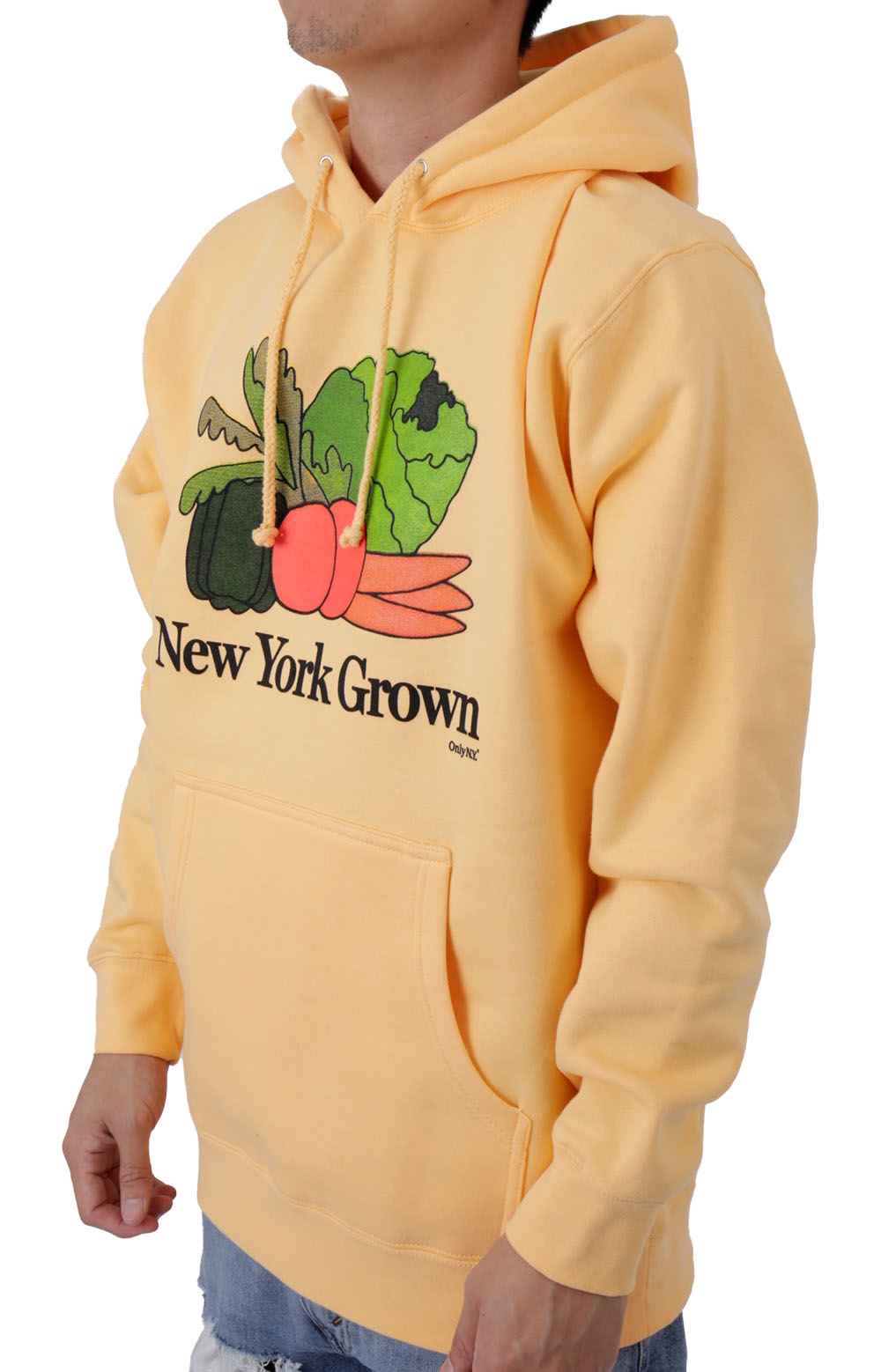 New York Grown Pullover Hoodie - Peach