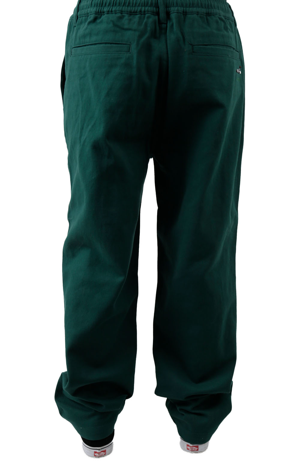 Loon Baggy Chino Pants - Dark Green